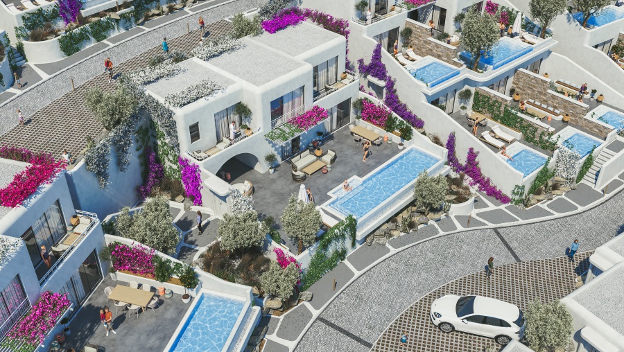 3 Bedroom dublex apartment with private pool Ref. NC8000